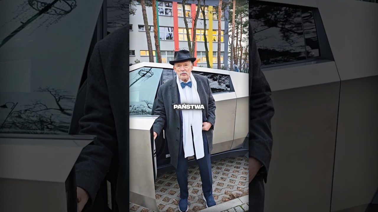 Musimy latać! JKM i przejażdżka teslą! #korwin #auto #tesla