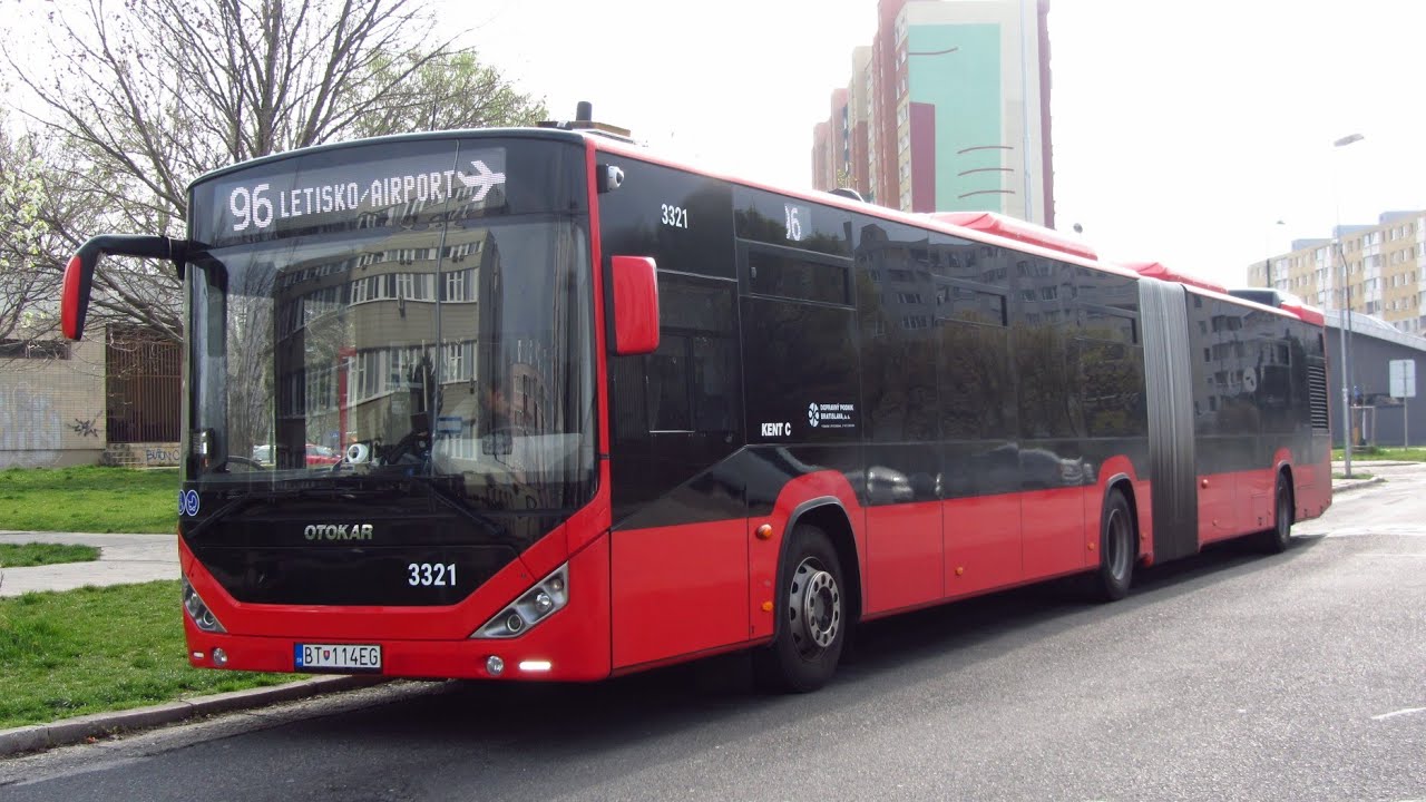 DPB - Otokar KENT C 18,75 #3321 - 96 Letisko - 2.4.2022
