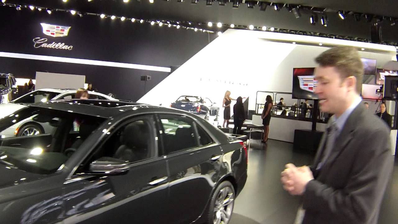 2014 Cadillac CTS VSport at the 2014 NAIAS Detroit Auto Show