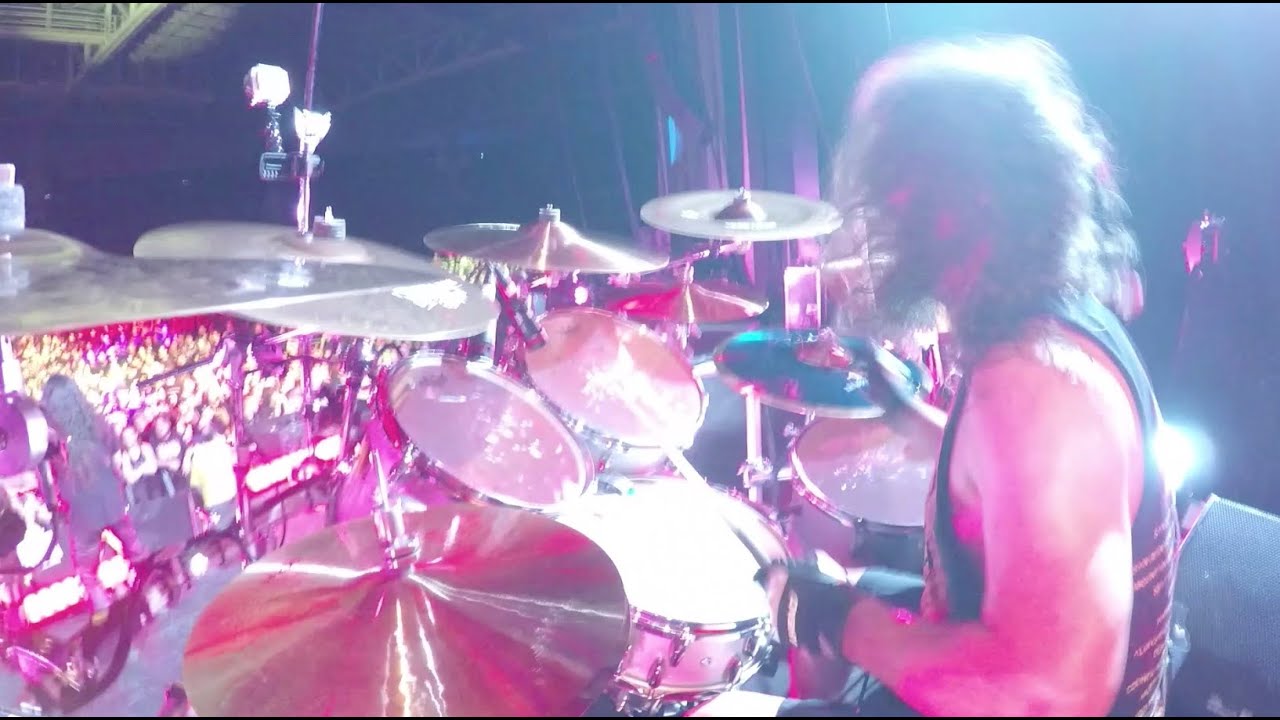 Paul Bostaph/SLAYER GoPro Mayhem Festival, Xfinity Center Mansfield 2015