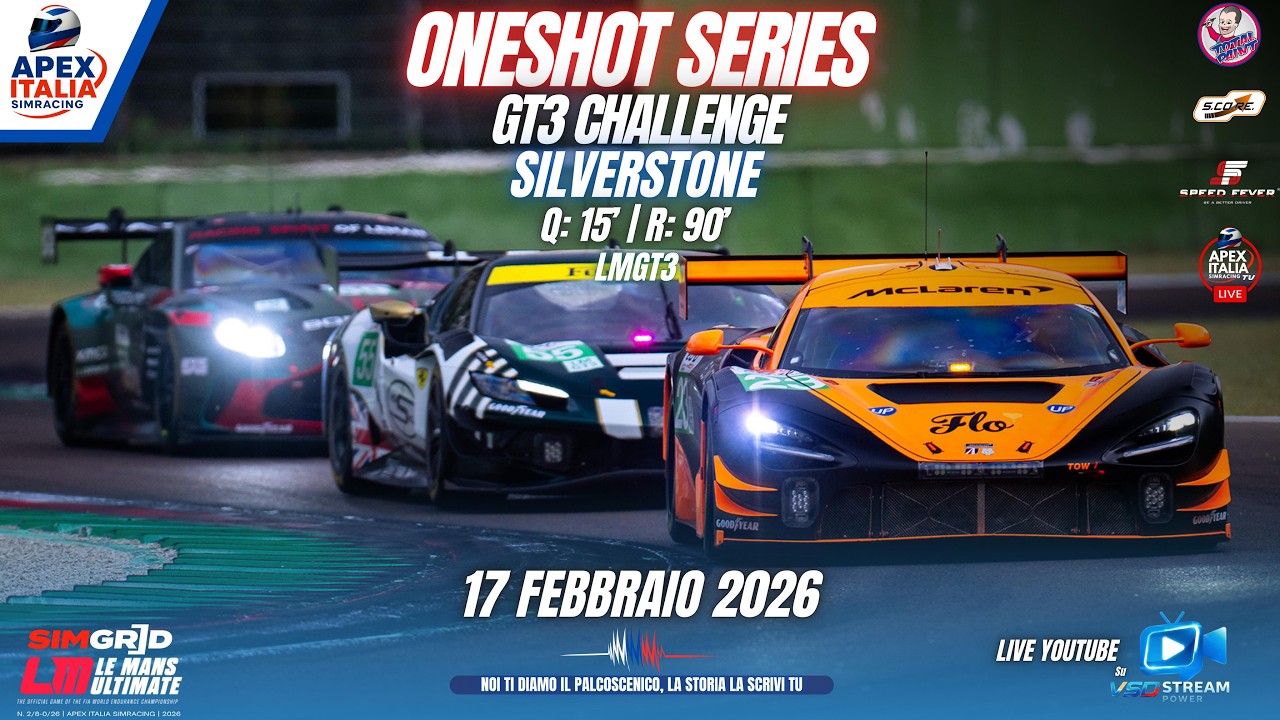 ONESHOT SERIES | GT3 CHALLENGE - SILVERSTONE