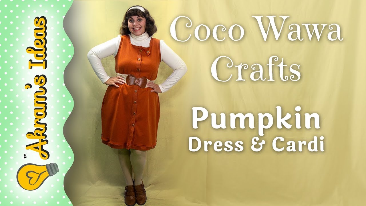 Pumpkin Dress & Cardi- Akram's Ideas Featurette