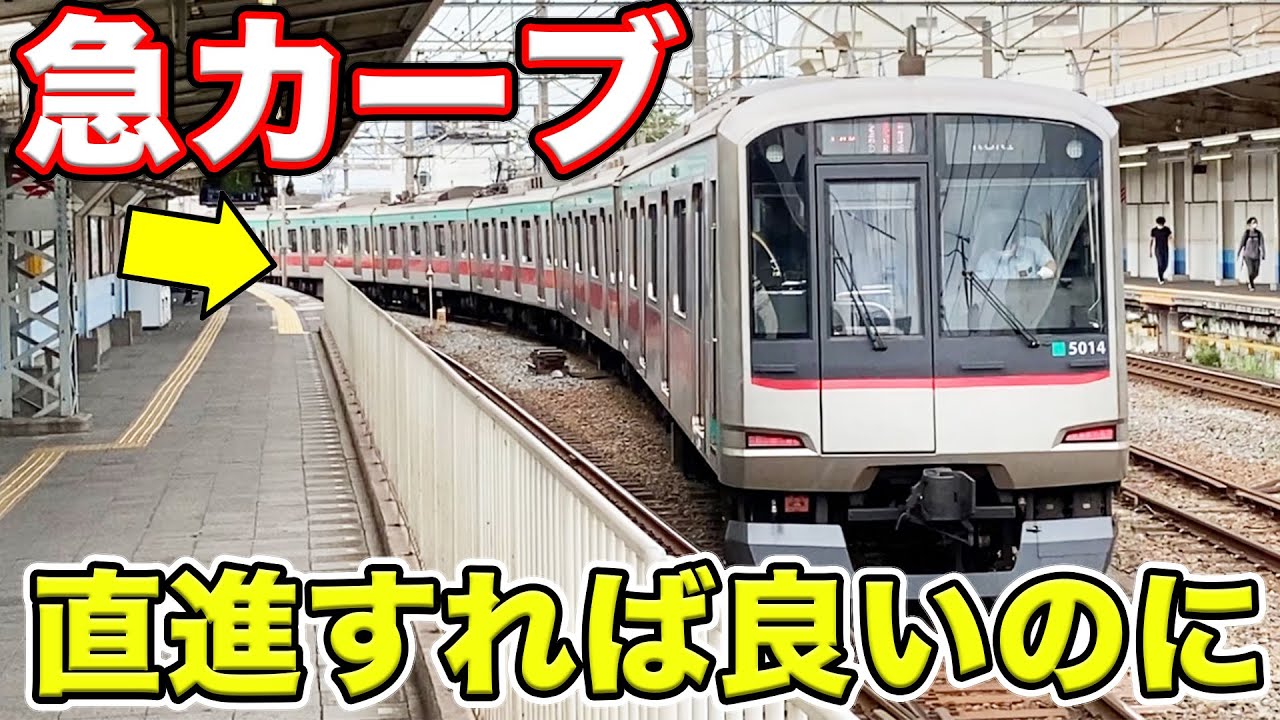 通過線の意味がほぼない駅