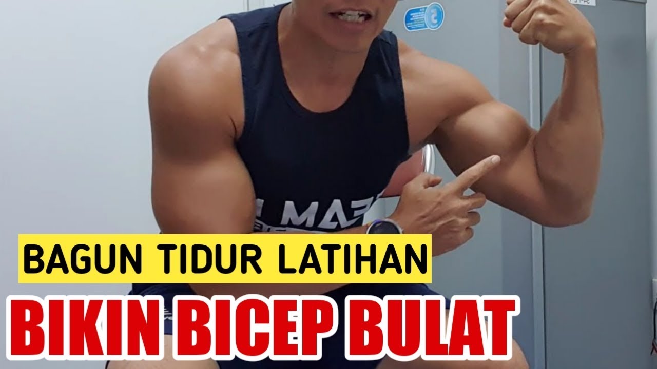 Melatih otot bicep setelah bangun tidur 💪