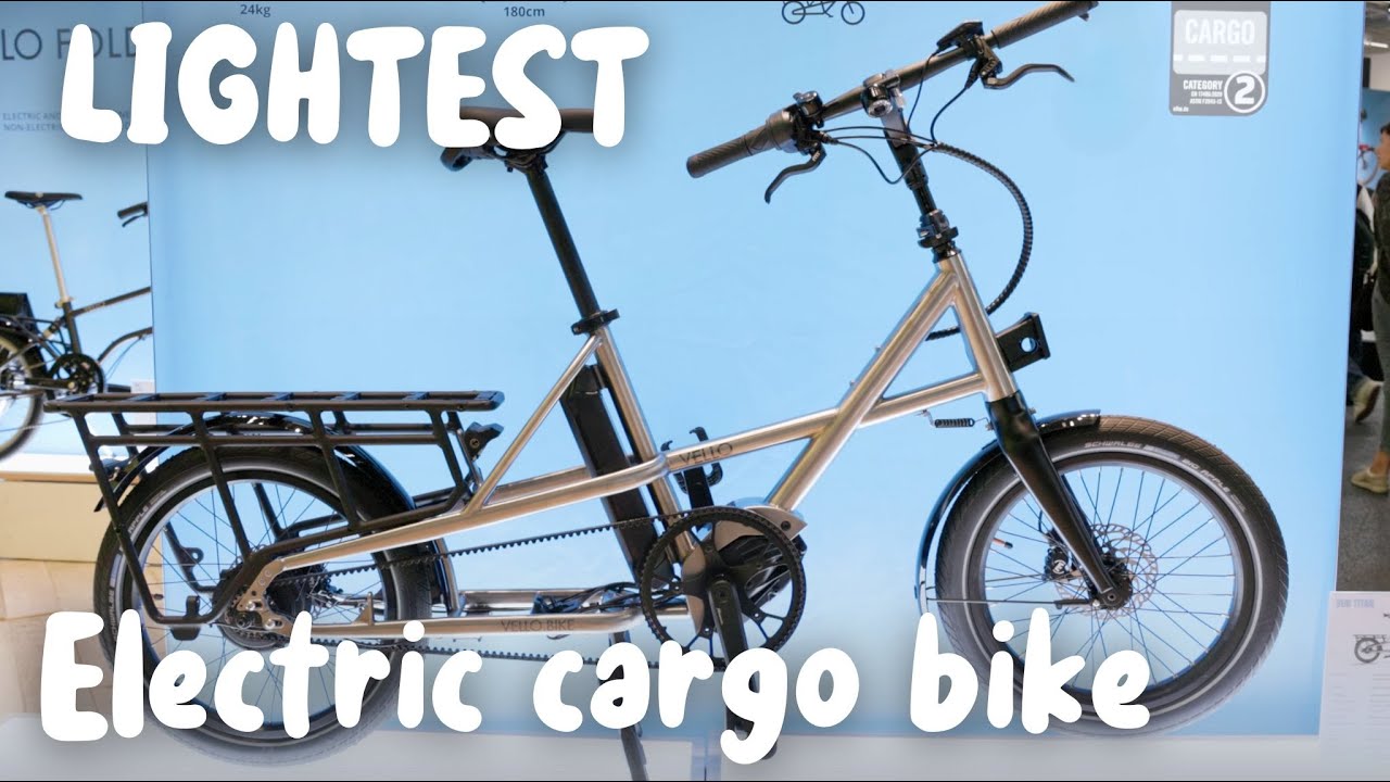 2026 Vello Bike Updates |  TOP Titanium Cargo Bikes & Folding Bikes!