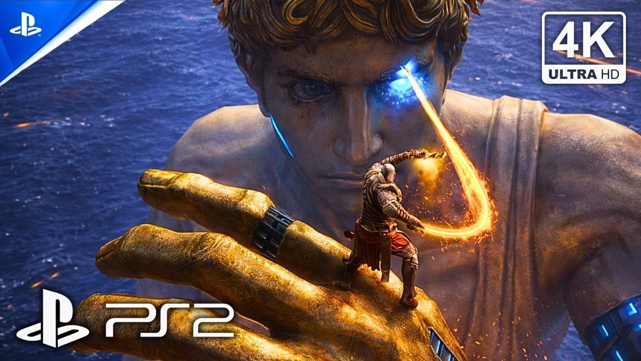 God of War 2 (4K 60FPS) Realistic ULTRA GRAPHICS Gameplay