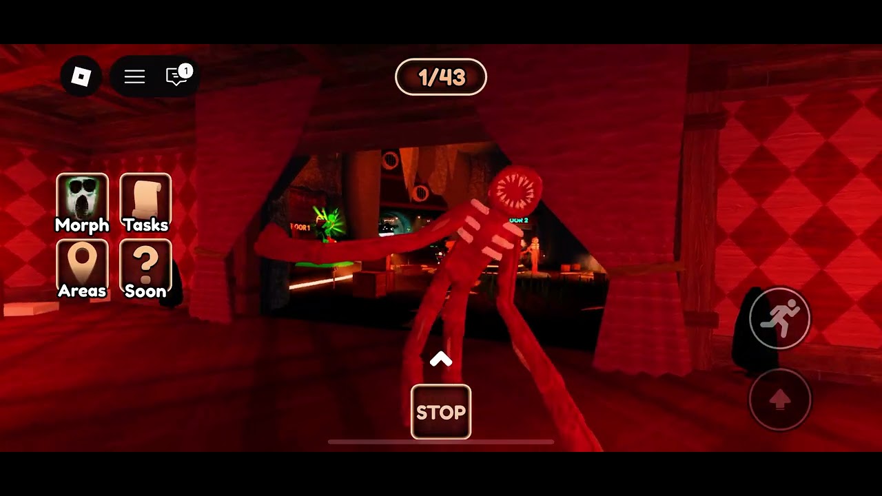 Roblox: survival in the walls of the hotel and encounter monsters! 😱