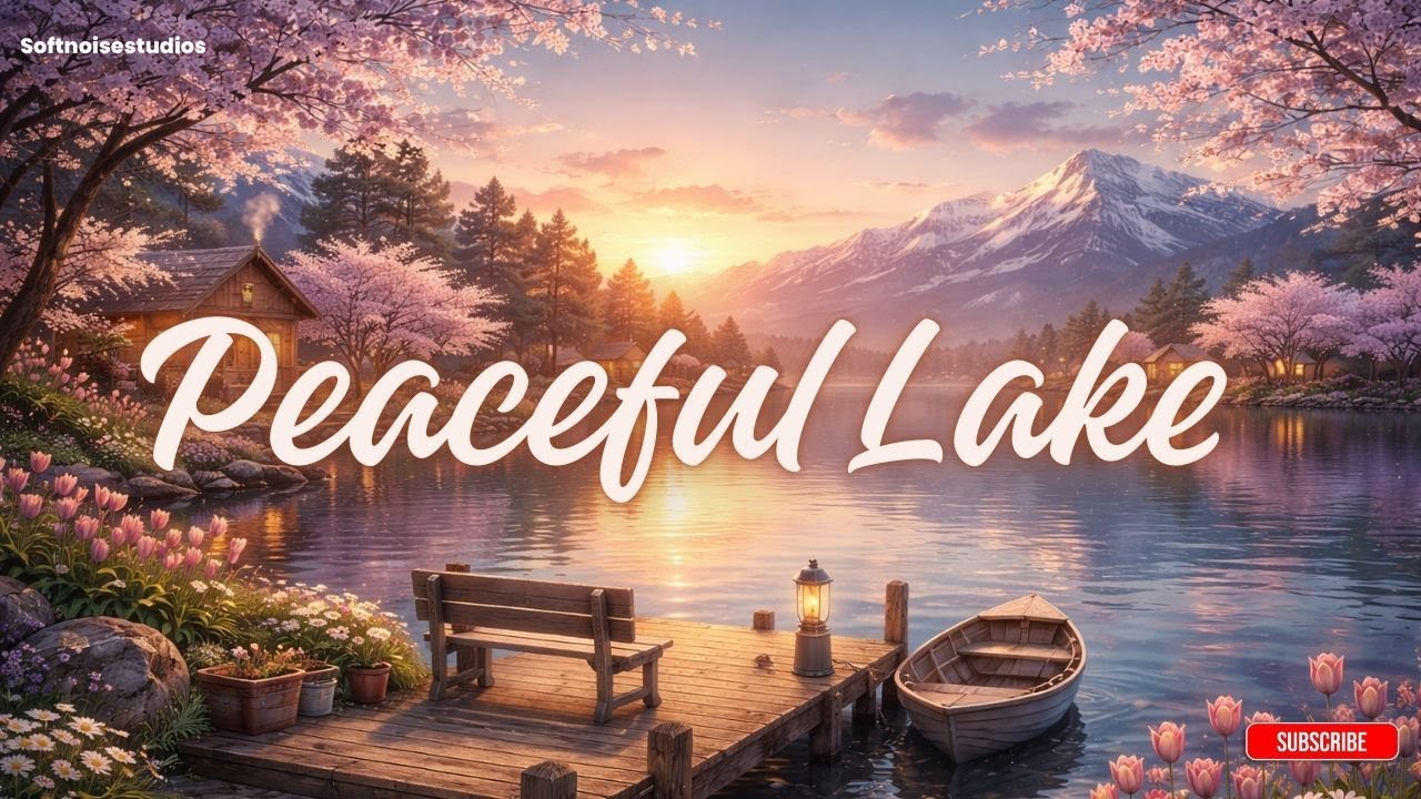 Sunset by the Lake | Soft Lo-Fi for Relax & Focus