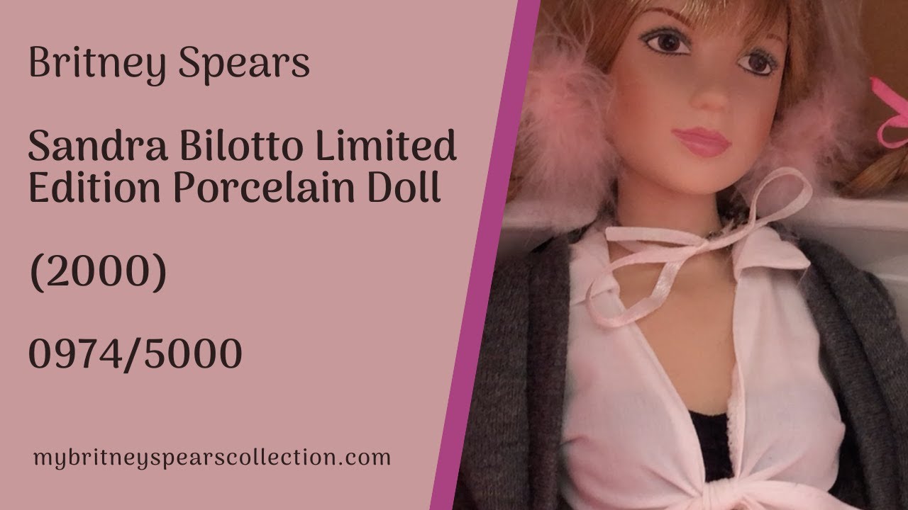 UNBOXING Sandra Bilotto Ltd Ed Porcelain Baby One More Time Doll | My Britney Spears Collection