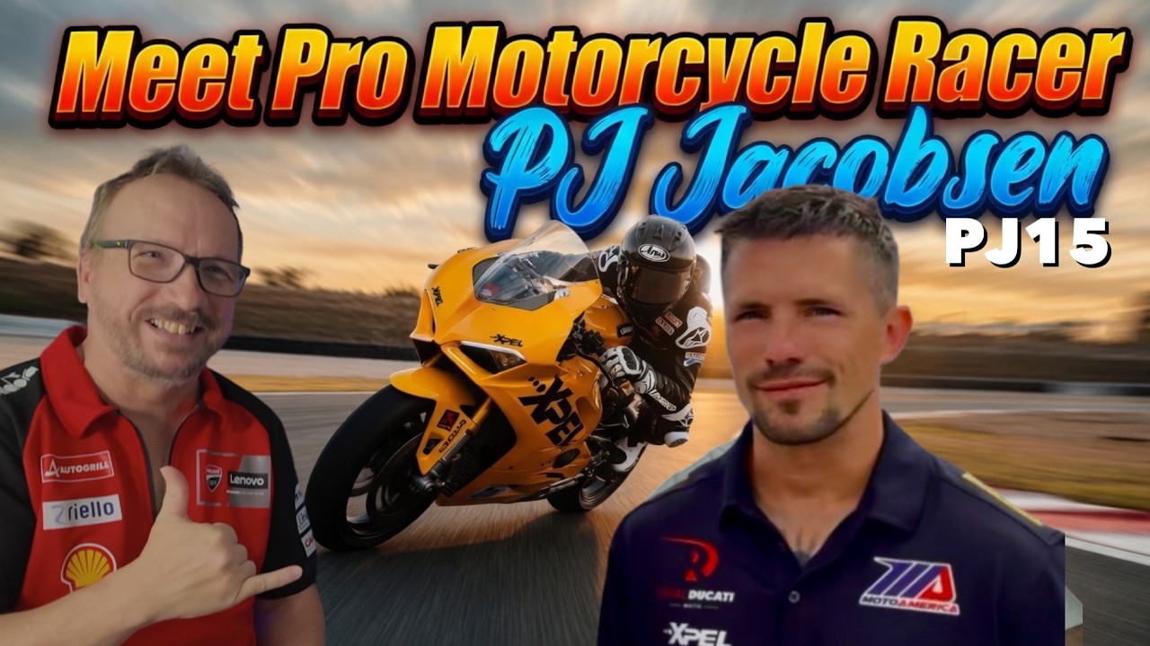 EXCLUSIVE !! - SUPER BIKE RACER - PJ JACOBSEN INTERVIEW #motorcycle #motorcycleracing #pjjacobsen
