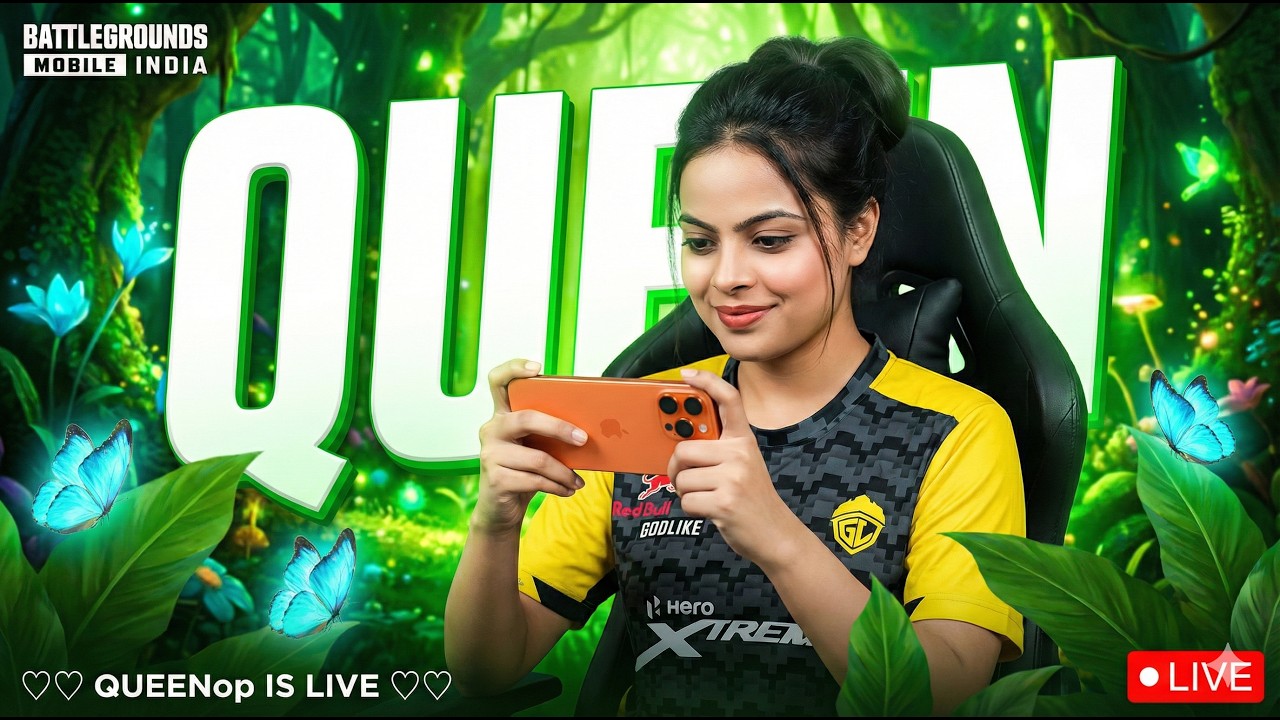 🛑AJJ KAY HO JAYEGA CONQUEROR #50💛 | CALL ME LADY @JONATHANGAMINGYT | #bgmilive #shortslive #tdm1v1