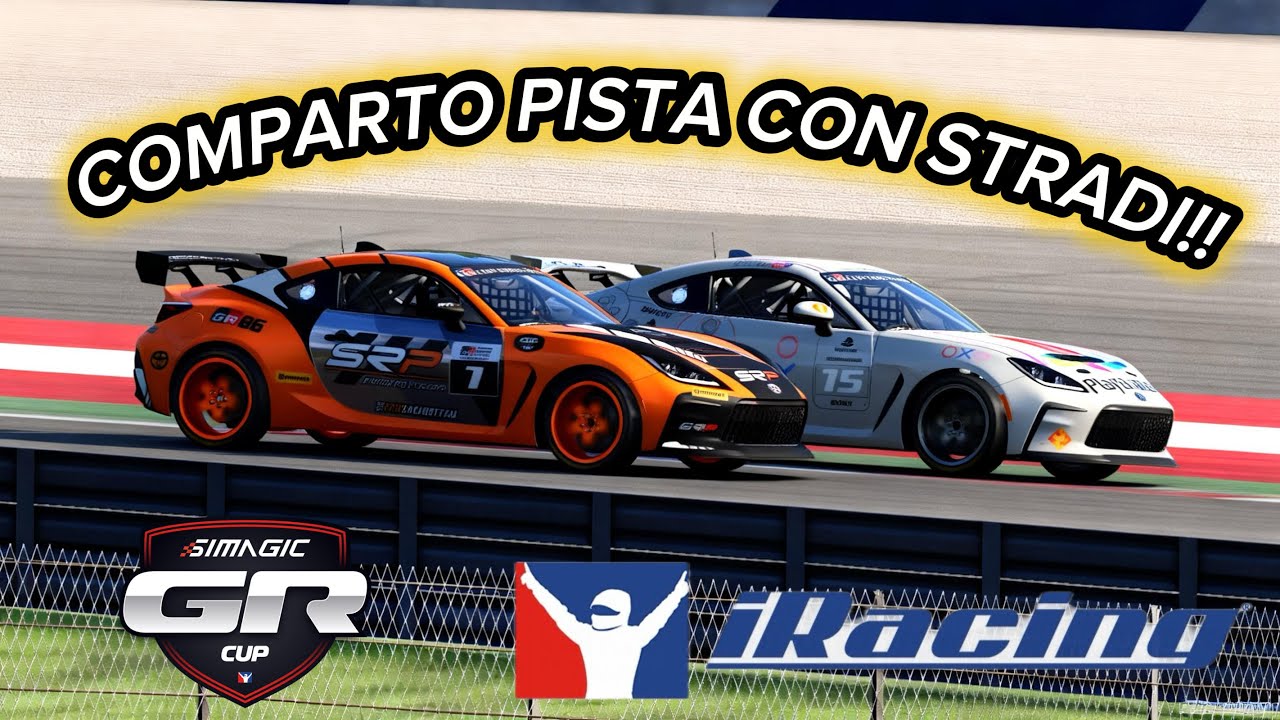 SI PARPADEAN SE LO VAN A PERDER, EN EL TOP SPLIT DE LA GR86 / Comparto pista con Stradi / iRacing