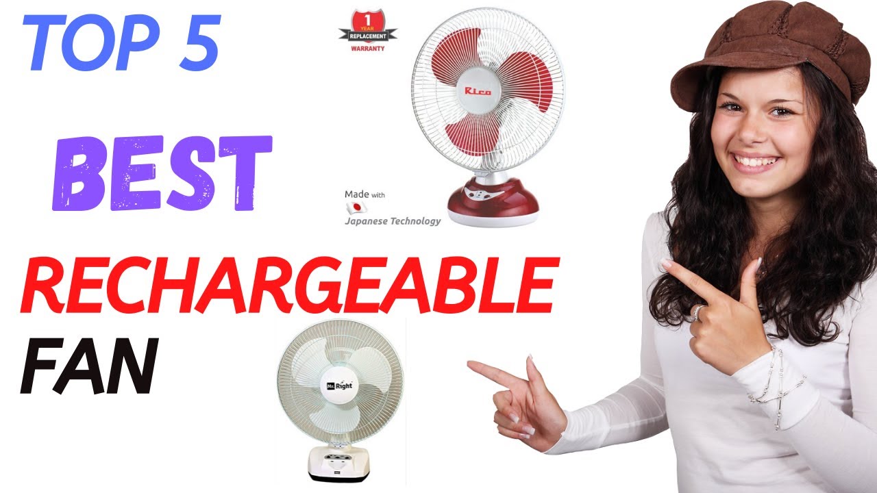Top 5 best rechargeable fan in India 2022 | Best Budget Rechargeable Fan