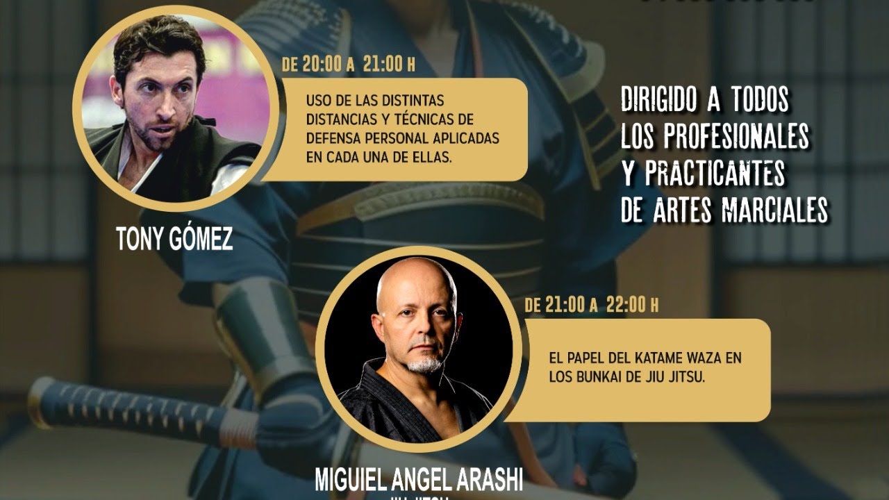 4ª CONFERENCIAS  Shorinji Kempo & Jiu jitsu Tradicional