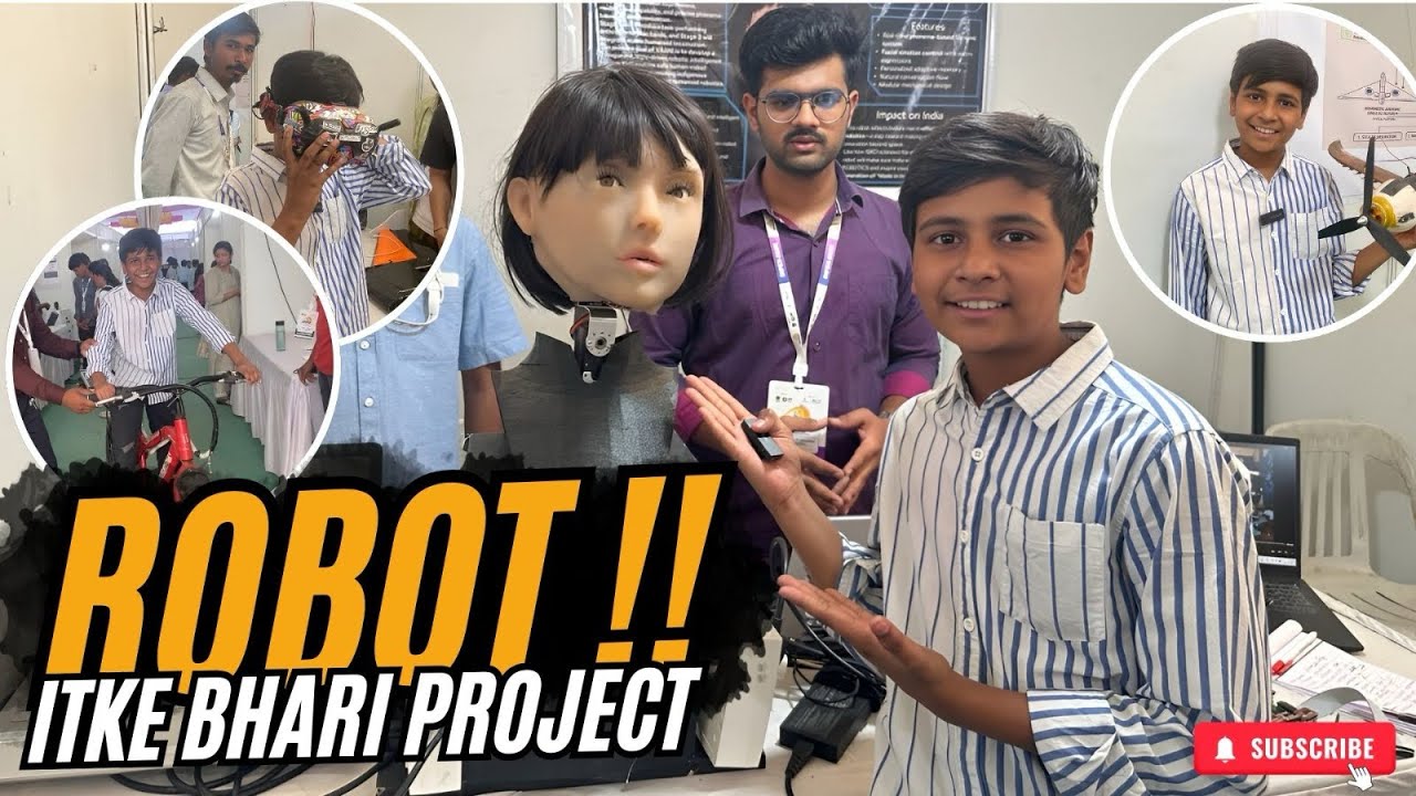 Robot 🤖🤩 itke bhari project 🤩😆❤️