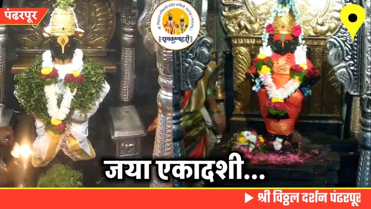 Pandharpur live darshan today || vitthal live darshan || 29/01/2026 #livedarshan