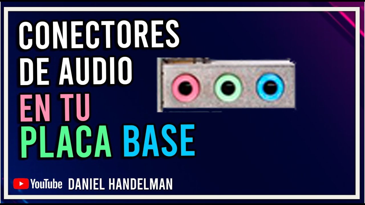 🎤🔊 CONECTORES de AUDIO de la PLACA BASE ✅🖥Como CONECTAR ALTAVOZ, MICROFONO y MESA DE MEZCLA al PC