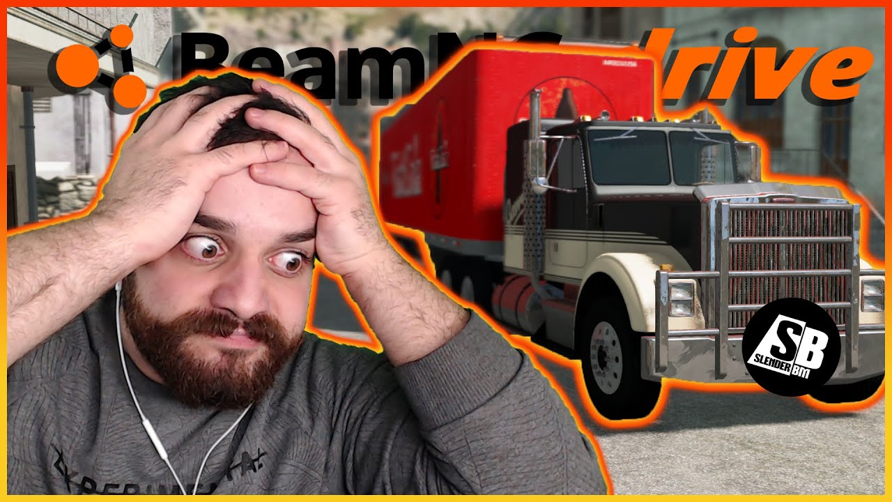 Beam.NG drive - რატოა ასეთი ძნელი სატვირთოს ტარება...