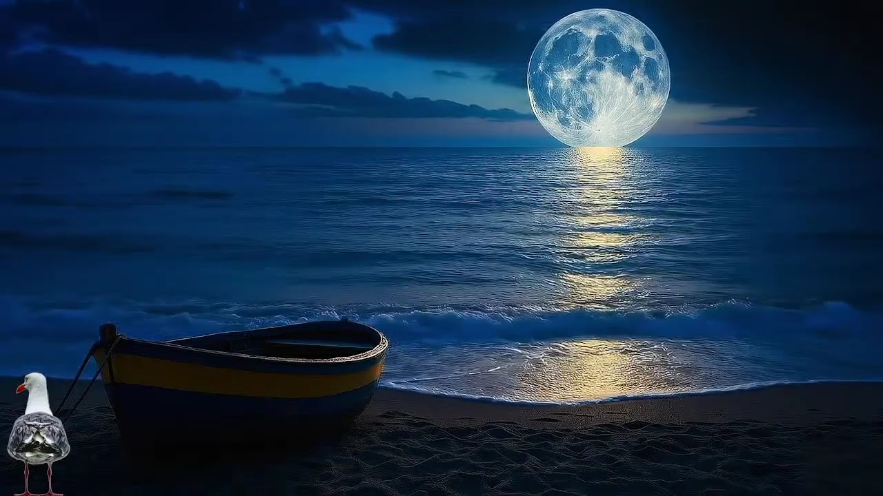 Музыка для сна 🌙 Звук волн ⎪ Звук океана и чайки: Океанские волны