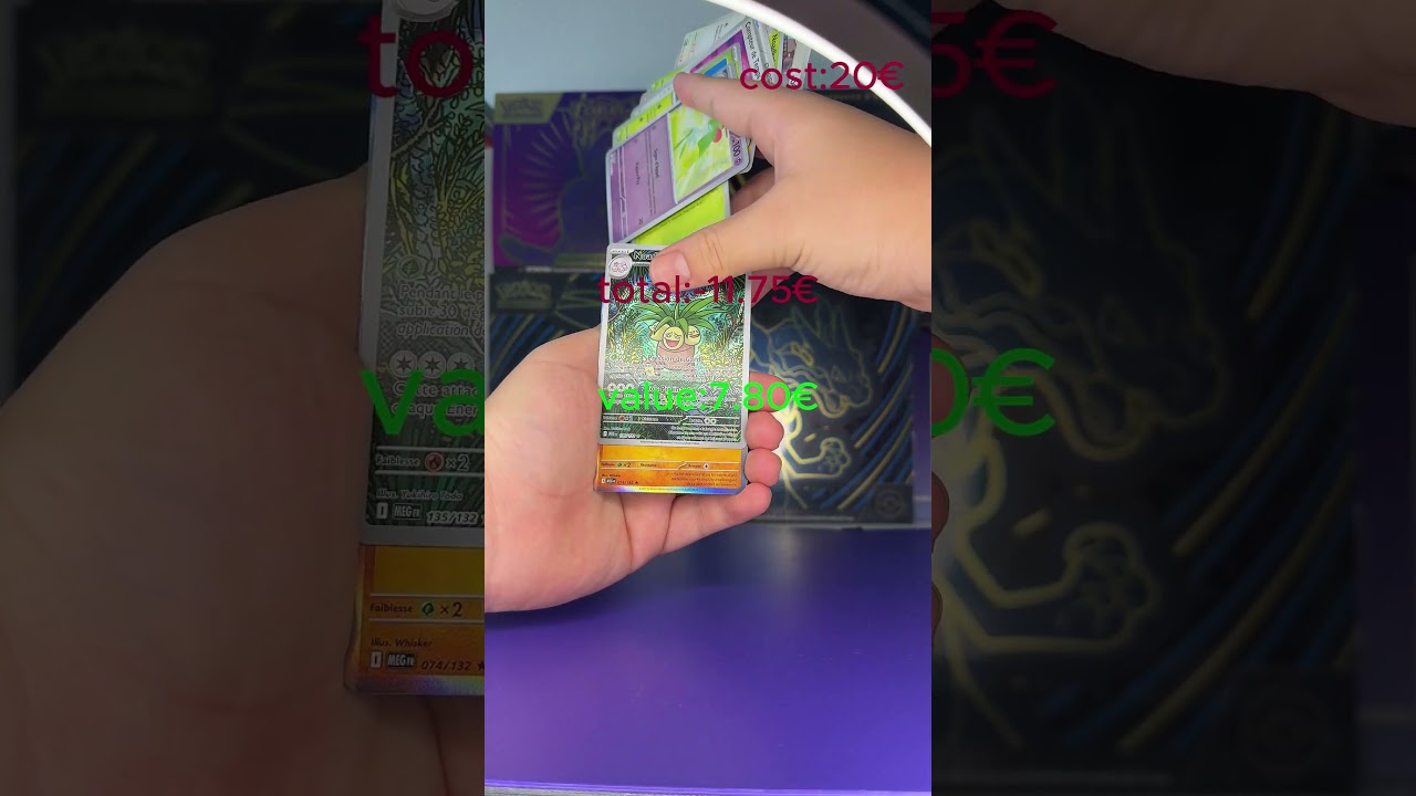 ouverture d'un tri pack mega evolution 