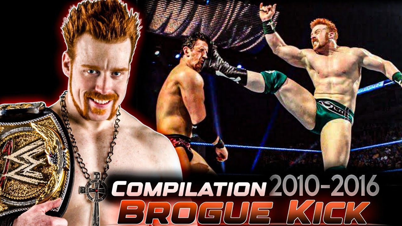 Sheamus – Brogue Kick Compilation (2010-2016)