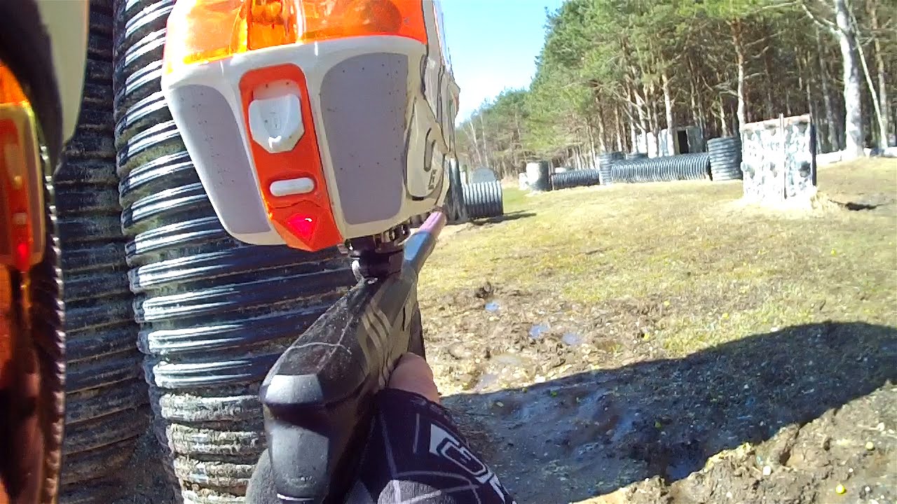 Geo CS1 Hyperball gameplay | Commando Paintball Practice