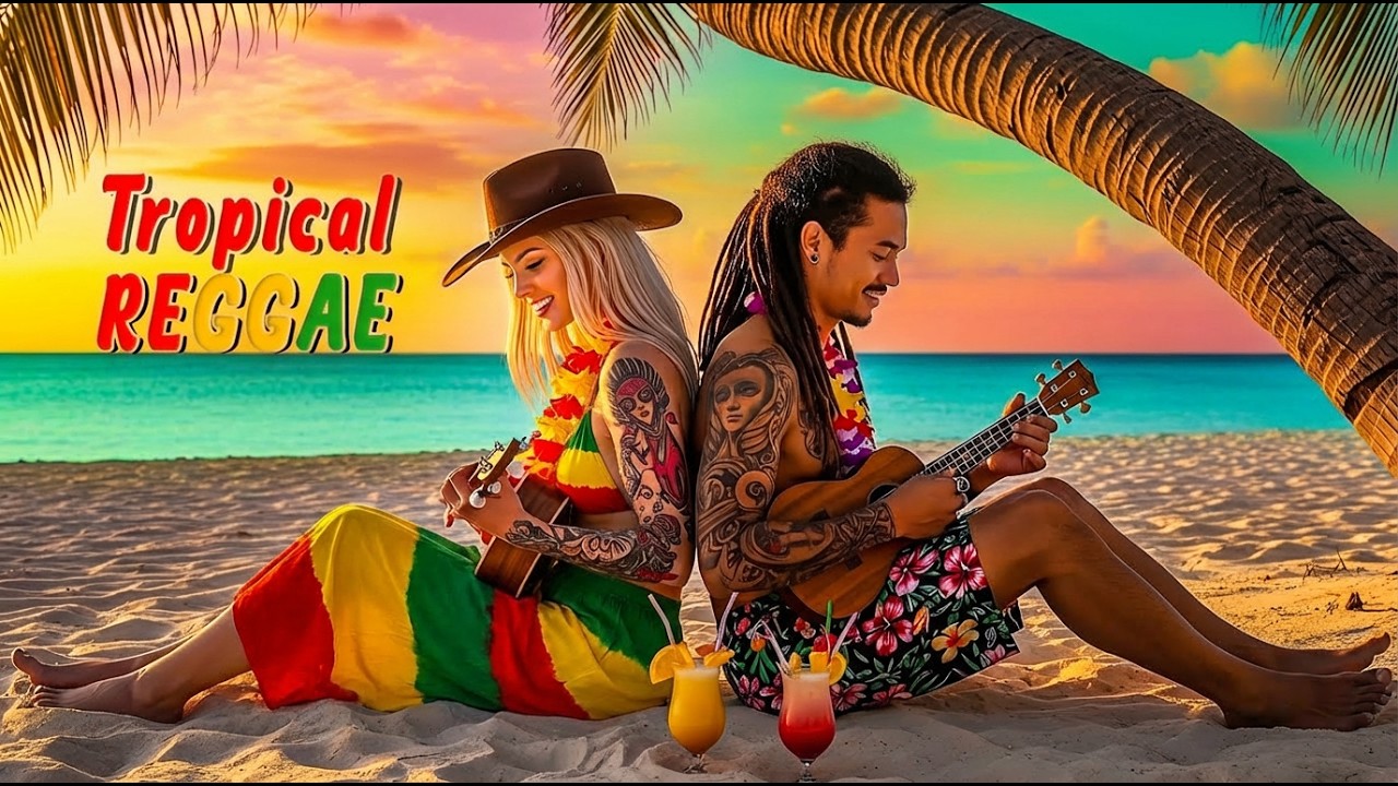 🌴 Tropical Hawaiian Reggae Vibes – Relaxing Island Chill Music for Peaceful Days 🌞