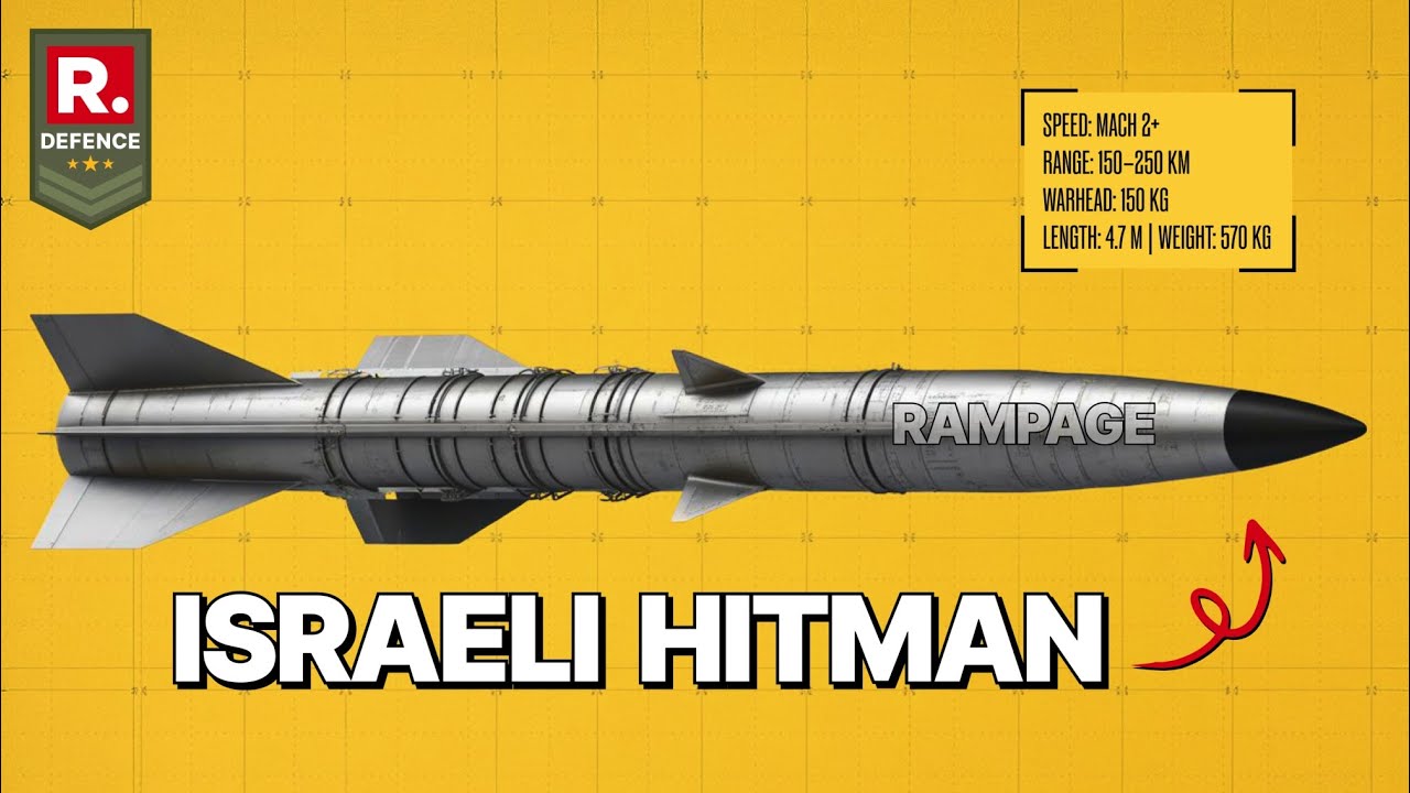 Israel’s War‑Winning Rampage Missiles Head to India