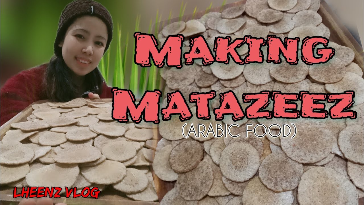 MAKING MATAZEEZ | ARABIC FOOD RECIPE | Lheenz Vlog