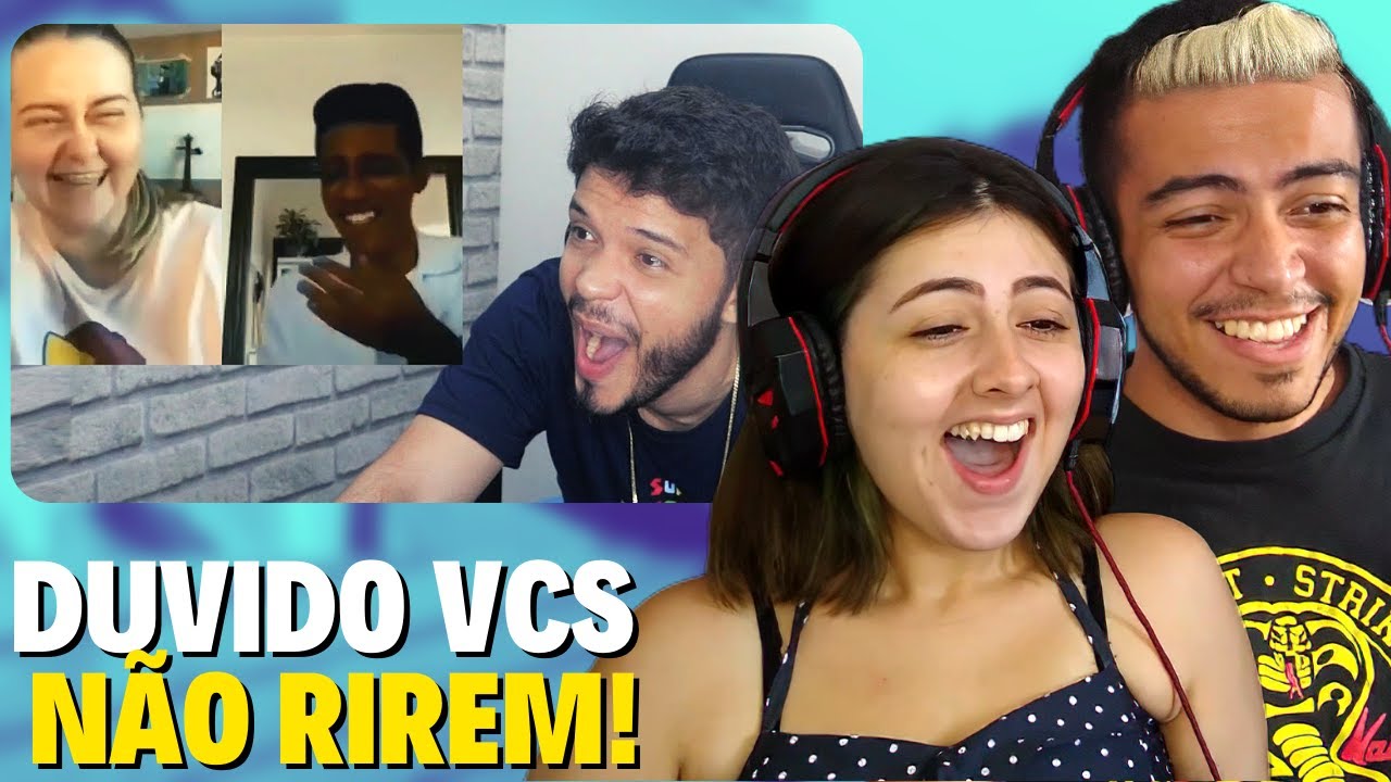 DUVIDO VC NÃO RIR! KKKK REACT (BELMIRO TV) Chorei de rir com memes de aula online EAD | CASALZINHO