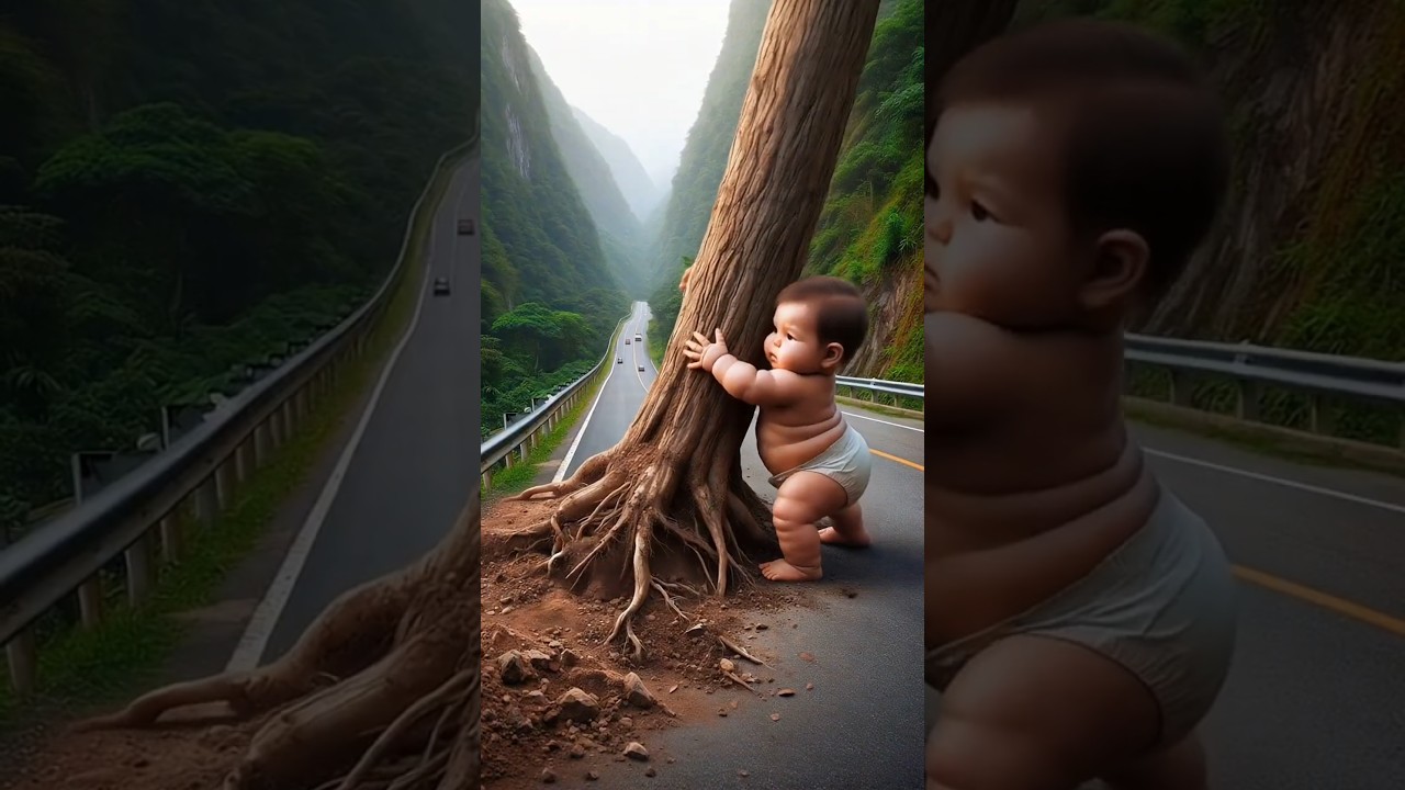 😭 A Monkey’s Tears Filled the Whole Valley! 🌧️🐒