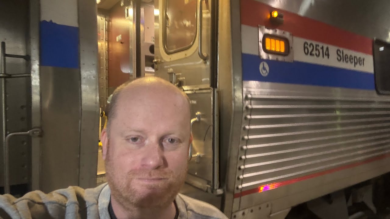 50 часов в поезде Amtrak на маршруте Floridian. Путешествие в купе. Из Майами в Чикаго. Часть пер...