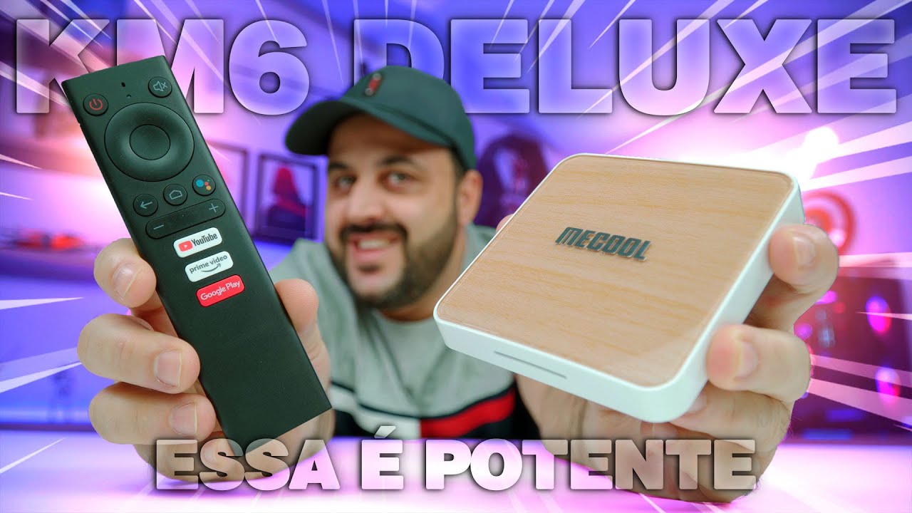 MECOOL KM6 DELUXE o TV BOX mais POTENTE que Testei