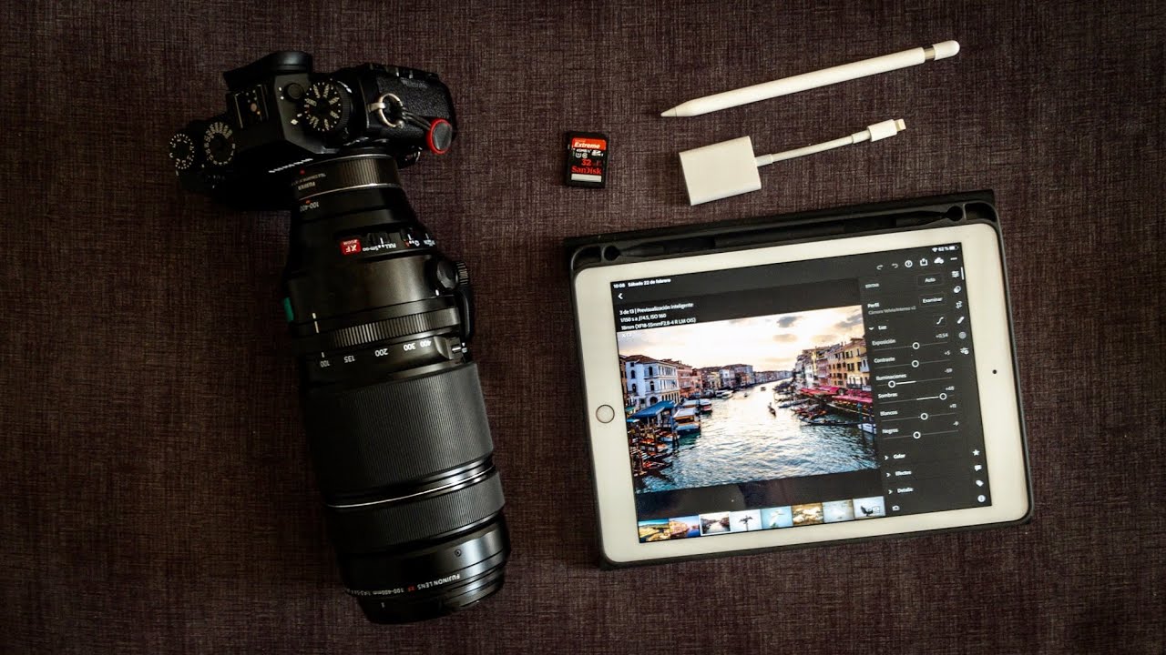 CÓMO EDITAR las FOTOS (Raw) con el MÓVIL/TABLET | LIGHTROOM Mobile TUTORIAL
