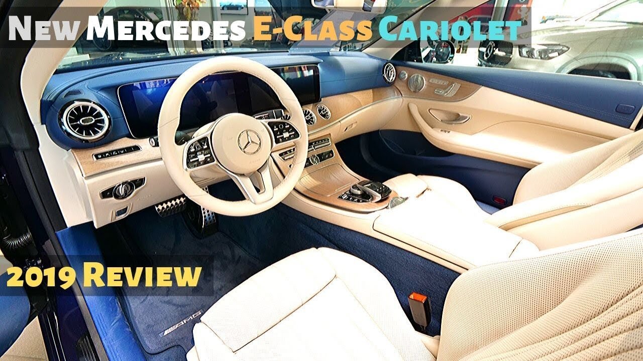 New Mercedes E-Class Cariolet 2019 Review l AMAZING Interior