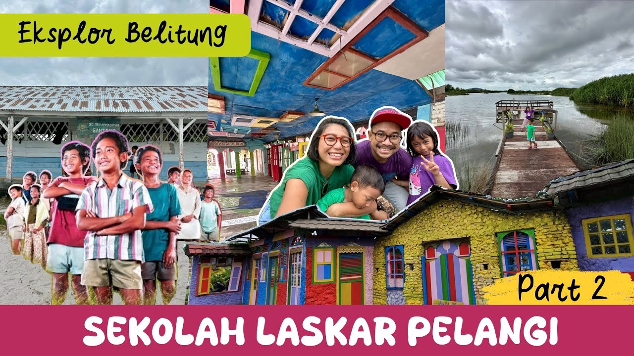 Menyusuri jejak Laskar Pelangi! Replika sekolah dan Museum Kata Andrea Hirata yang bikin nostalgia!