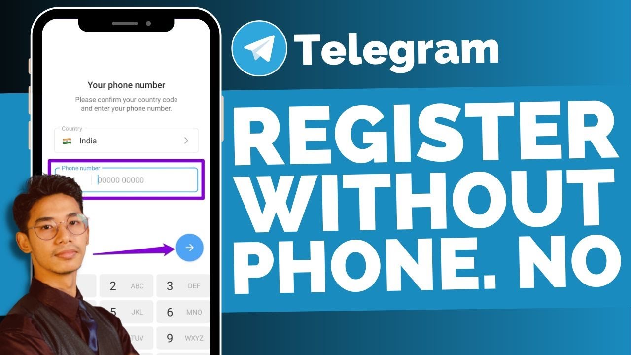 How To Register Telegram Without Phone Number !