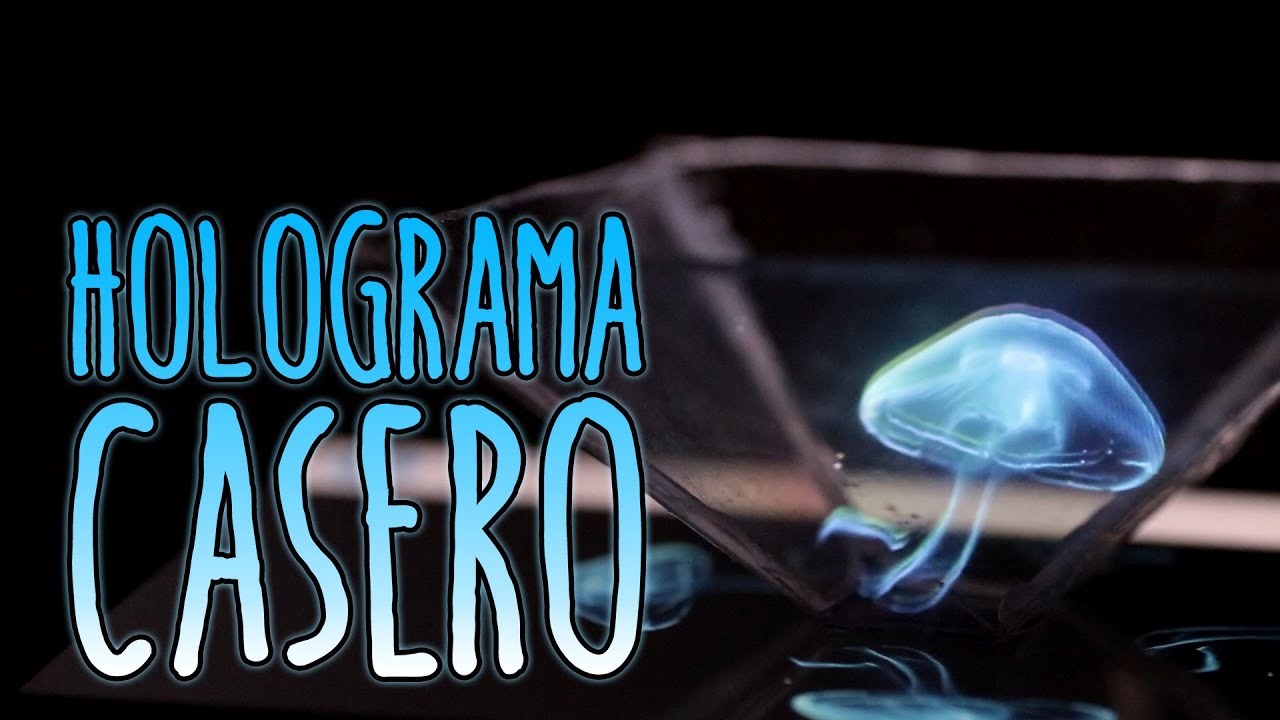 Cómo hacer un holograma casero para el móvil o celular (Experimentos Caseros)