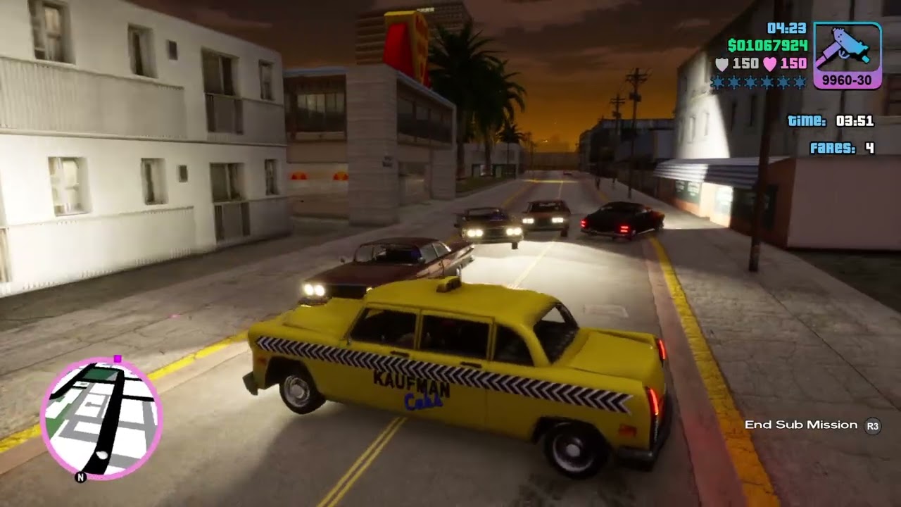 Grand Theft Auto: Vice City – The Definitive Edition Taxi Missions #297