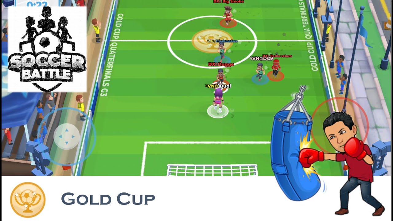 Soccer Battle ⚽ Season 19 🏆 24 Gold Cup 💢 We reached the semifinals!