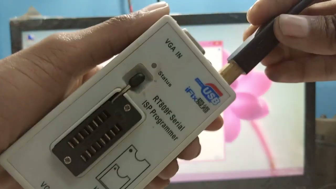 rt809F programmer installation software download