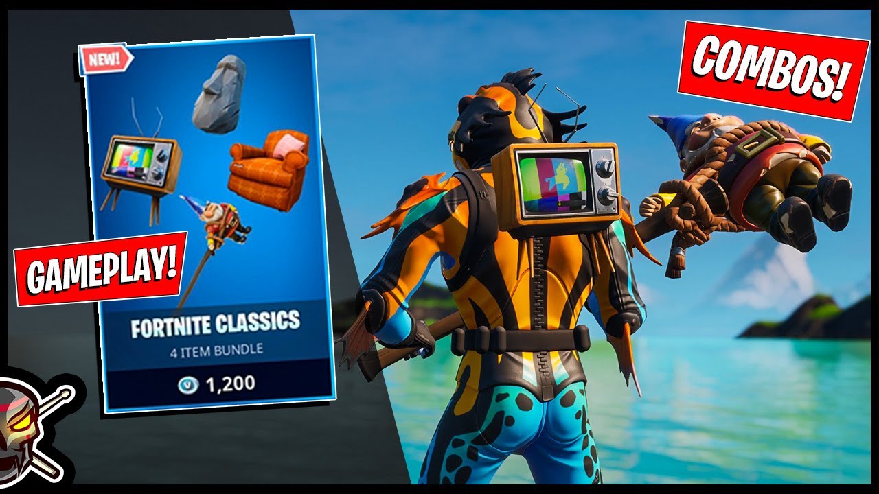 FORTNITE CLASSICS BUNDLE Gameplay + Combos! Before You Buy (Fortnite Battle Royale)