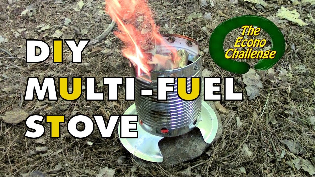DIY Multi-Fuel Backpacking Stove featuring the Wood Pellet Hobo Stove