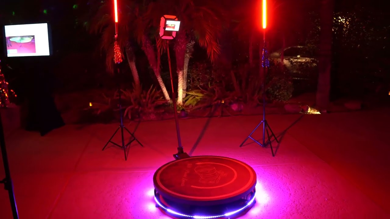 360 Photo booth in Yucaipa, CA.