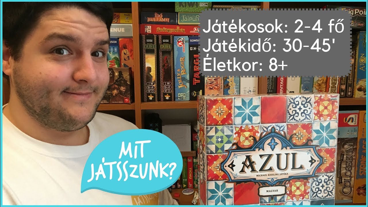 Azul Társasjáték Bemutató - Szép és Okos