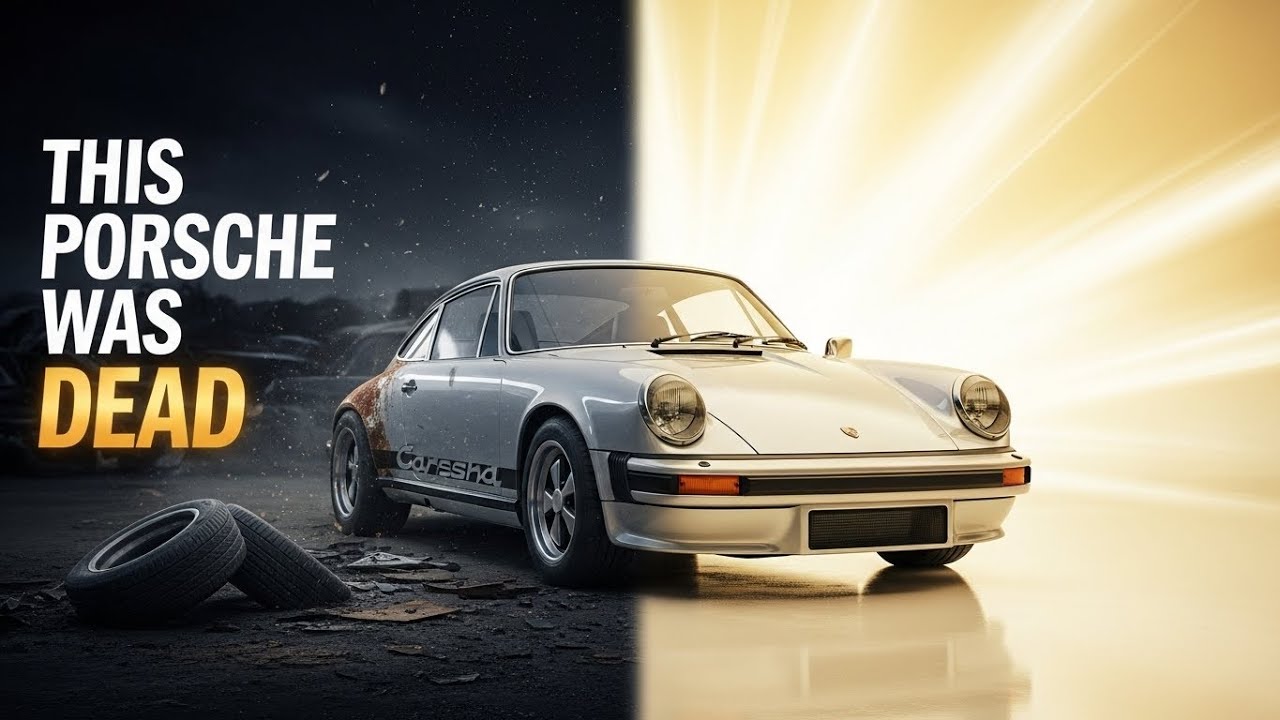 🚗💨 Abandoned Porsche 911 RS 1973 Restored from Rust to LEGEND ✨ | Full ASMR Car Restoration