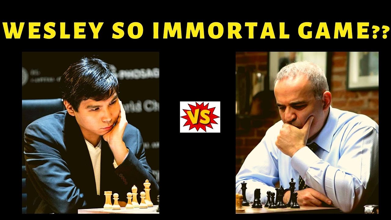 SOBRANG GANDANG PAWN SACRIFICE!  SO VS KASPAROV! GM Wesley So Notable game! #4