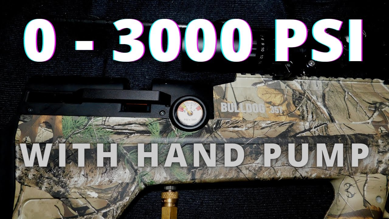 Benjamin Bulldog .357 | Ручная накачка до 3000 фунтов на квадратный дюйм | От начала до конца