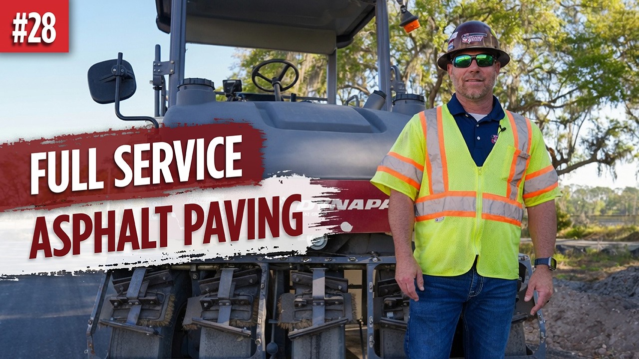 The Full Service ASPHALT PAVING Company That is Crushing It 💪🏼