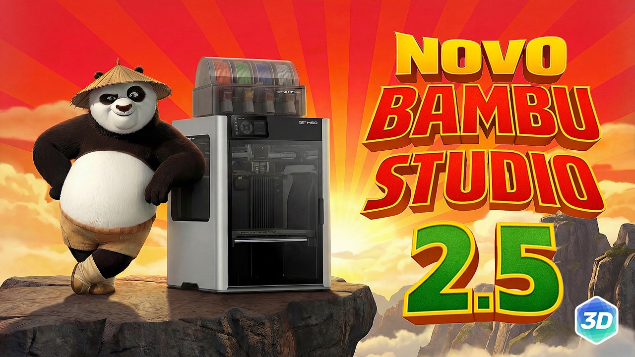 ⚠️ Atualize AGORA! O Bambu Studio 2.5 ficou Inacreditável